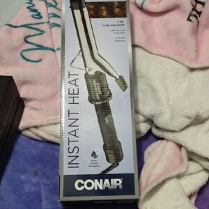Conair Instant Heat Curling Iron - Black 1" Barrel 25 Heat Settings